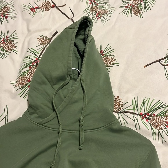 Men’s A Trip In A Bag Hoodie Green Insulated Hood Size Medium - Picture 3 of 5